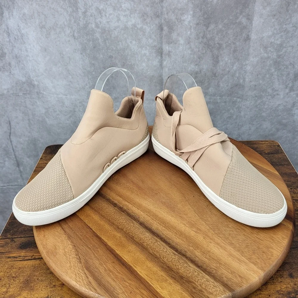 Steve Madden Lancer Sneakers Womens 9 Blush Pink Slip On Casual Shoes * - Picture 5 of 13